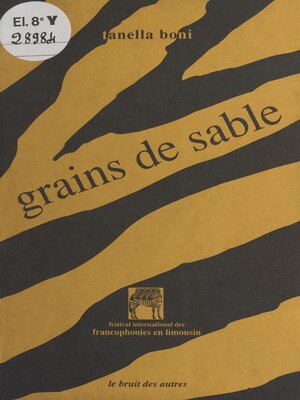 cover image of Grains de sable